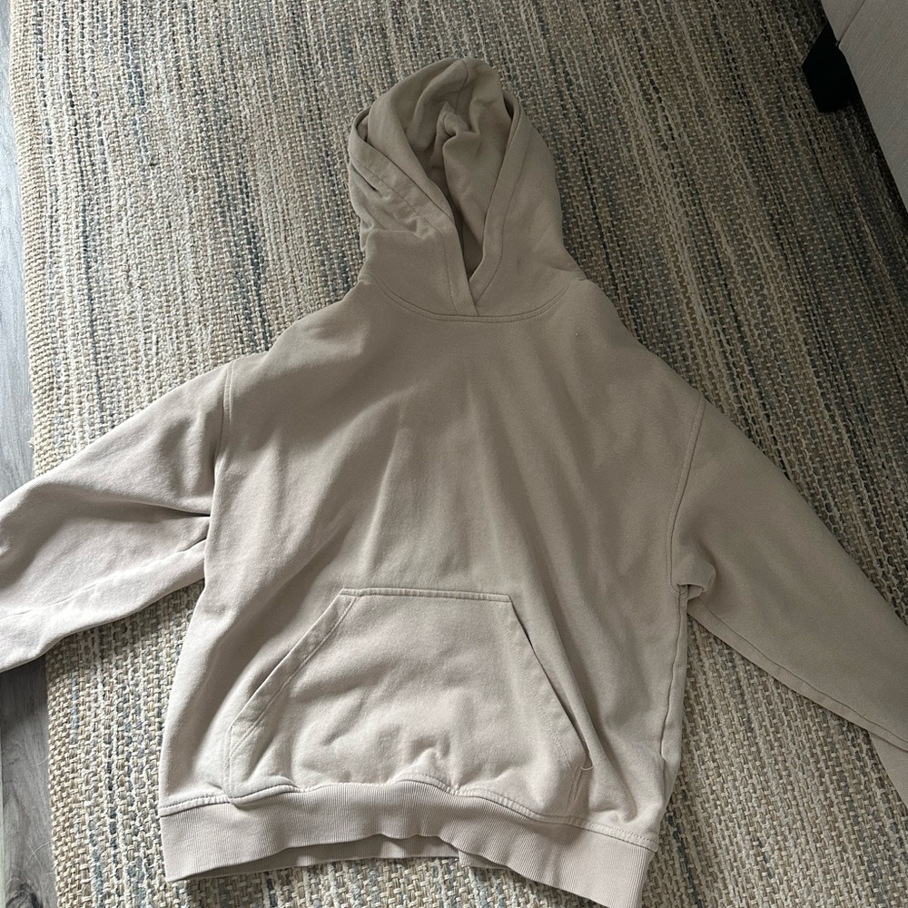 tan h&m hoodie